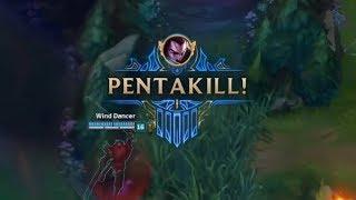 My First Ever Yasuo Pentakill - League Of Legends