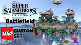 LEGO Super Smash Bros. Battlefield Designer Video  INSTRUCTIONS NOW AVAILABLE