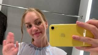 4K Try on Haul amazing transparent blouse with Emily Lure 2024  See trough
