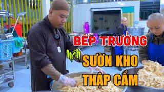 Thầy Thích Nhuận Đức Mới Nhất - Diễm Phúc Lắm Mới Được Ăn Món SƯỜN KHO THẬP CẨM Do Thầy Nấu