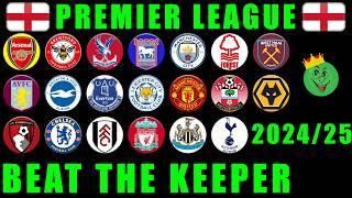 Premier League 202425 - Beat The Keeper Marble Race  Marble Race King