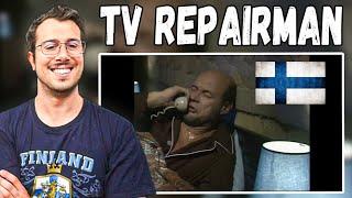 Italian Reacts To Spede show TV Korjaaja TV Repairman