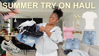 HUGE $1000 SUMMER TRY ON HAUL ️ *pinterest inspired outfits* PLT ZARA GARAGE & more