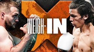 MF & DAZN X 005 Jay Swingler vs. NichLmao Weigh-In Livestream