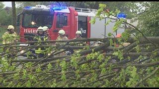 Stürmischer Nachmittag am Niederrhein