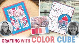 Crafting with Color Cube LIVE  Ep. 3 with @karenscraftingcompany  #colorcubelive