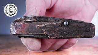 Unbelievable 19-Minute Antique Pocket Knife Transformation You Have to See