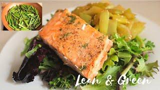 LEAN and GREEN - Salmon asparagus & Celery StirFry  OPTAVIA