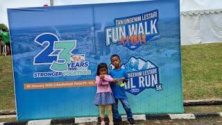 Asyikkk Fun Walk Ulang Tahun PT Tanjungenim Lestari Pulp and Paper ke-23 28 Januari 2023