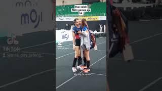 Duo Seleb  YOLLA & SHELLA Ketemu Langsung Nyosor aja ini VOLLYBALL Proliga #shortsviral