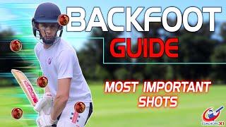 5 MOST IMPORTANT BACK FOOT SHOTS  Back Foot Batting Guide