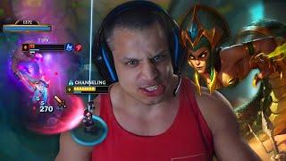 TYLER1 DUNKING ON LOW ELO MID