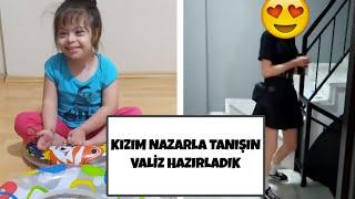 KIZIM NAZARLA TANIŞIN DENİZE GİDİYORUZ VALİZ HAZIRLADIK