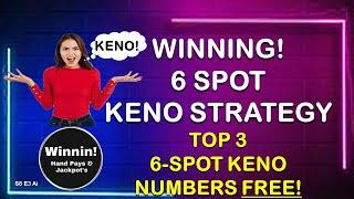 How to Win at Keno FREE KENO NUMBERS  #shorts  #keno #slots #poker #youtubeshorts