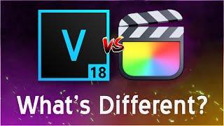 VEGAS Pro 18 VS Final Cut Pro - Whats Different