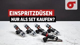 Einspritzdüsen - warum sollte man sie nur im Set kaufen? Und was sind gematchte Sets?