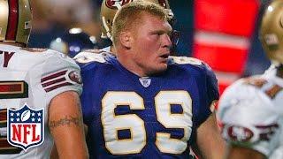 WWE & UFC Star Brock Lesnar Preseason Highlights 2004  NFL