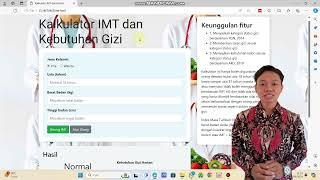 APLIKASI KALKULATOR IMT DAN KEBUTUHAN GIZI