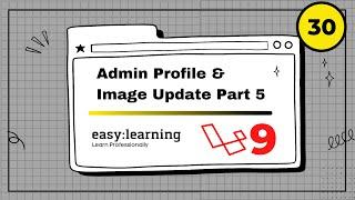 Laravel 9 Project #30  Admin Profile & Image Update Part 5