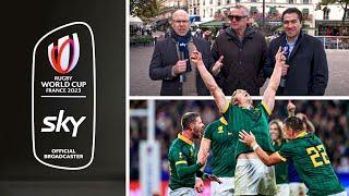 REACTION France v South Africa Did the Springboks play the perfect 80 min game?  Rugby World Cup