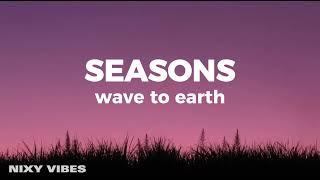 wave to earth - seasons Lyrics