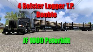 ATS - 1.50 Update JF1000 PeterBilt  4 Bolster Logger T.P. Double.