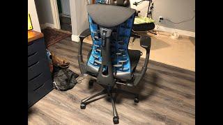 Herman Miller X Logitech G Embody Gaming Chair Unboxing