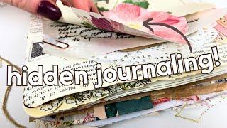 EASY ideas for interactive junk journal elements & examples from my journals