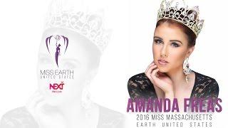 Miss Massachusetts Earth United States - Amanda Freas Interview