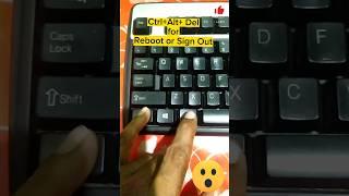 How to Reboot Pc  Laptop #reboot #shorts #keyboardshortcut #youtubeshorts #trending #searchsolution