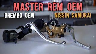 MASTER REM NISSIN SAMURAI VS BREMBO OEM R1