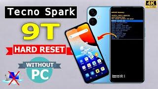 How to Tecno Spark 9t Hard Reset  Tecno Spark 9t Kh6 Factory Reset  Pattern Unlock Without Pc