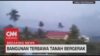 Viral Bangunan Terbawa Tanah Bergerak