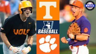 Tennessee v #4 Clemson MUST WATCH AMAZING GAME  Regionals Winners Bracket  2023 College Baseball