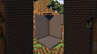 Minecraft Modern Mountain House  Build Tutorial #shorts