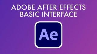 Adobe After Effects 2022 Lesson 1 Basic Interface