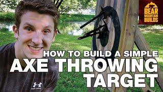 Build This Simple Axe Throwing Target  FREE PLANS