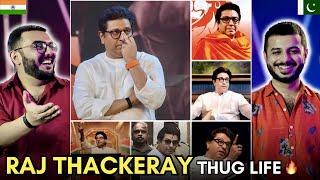 Pakistani REACTION on Raj Thackeray Thug Life  Raj Thackeray Savage Reply  The Reactors