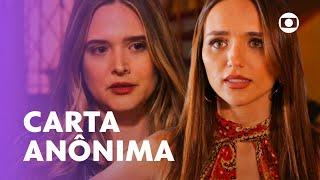 Electra manda carta anônima para Jéssica e ela fica nervosa  Família é Tudo  TV Globo