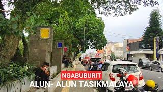 Ngabuburit Jalan Alun-Alun Kota Tasikmalaya - Evening walk in Square