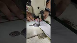 PROSES JAHIT BAGIAN DAUN KERAH DI PABRIK KTJ  #sewing