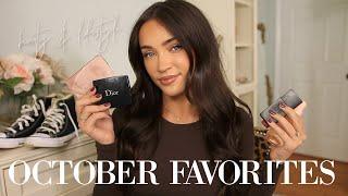 OCTOBER FAVORITES  lifestyle makeup hair skin 