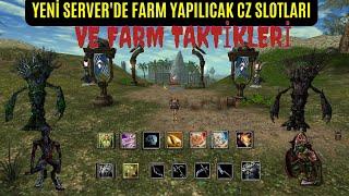 Knight Online  l  Yeni Server de Farm Atılacak Cz Slotları