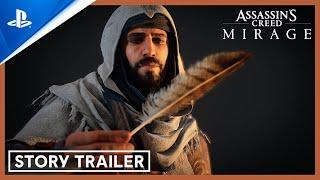 Assassins Creed Mirage - Story Trailer  PS5 & PS4 Games