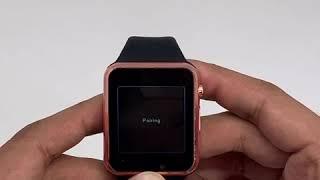 How to Connect iSMART Watch to Apple iPhone Device Distributed by Techno Pavé