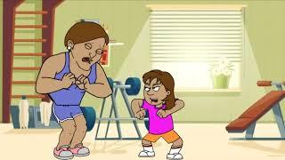 Dora Misbehaves at the GymGrounded