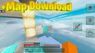 Easy Minecraft Parkour Map DOWNLOAD New MCPE Touch Controls