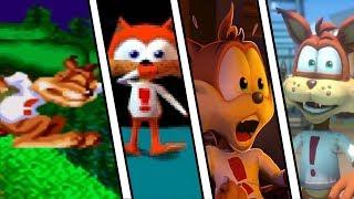 Evolution of Bubsy  1993 - 2019