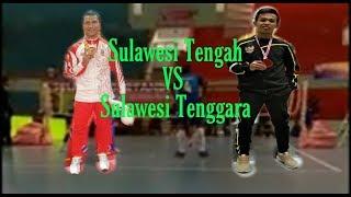 Semi Final Sepak Takraw Prapon Wilayah IV Sulawesi Tengah VS Sulawesi Tenggara