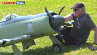 FANTASTIC sounding RC AIRCRAFT COMPILATION  Radial powered scale WARBIRDS